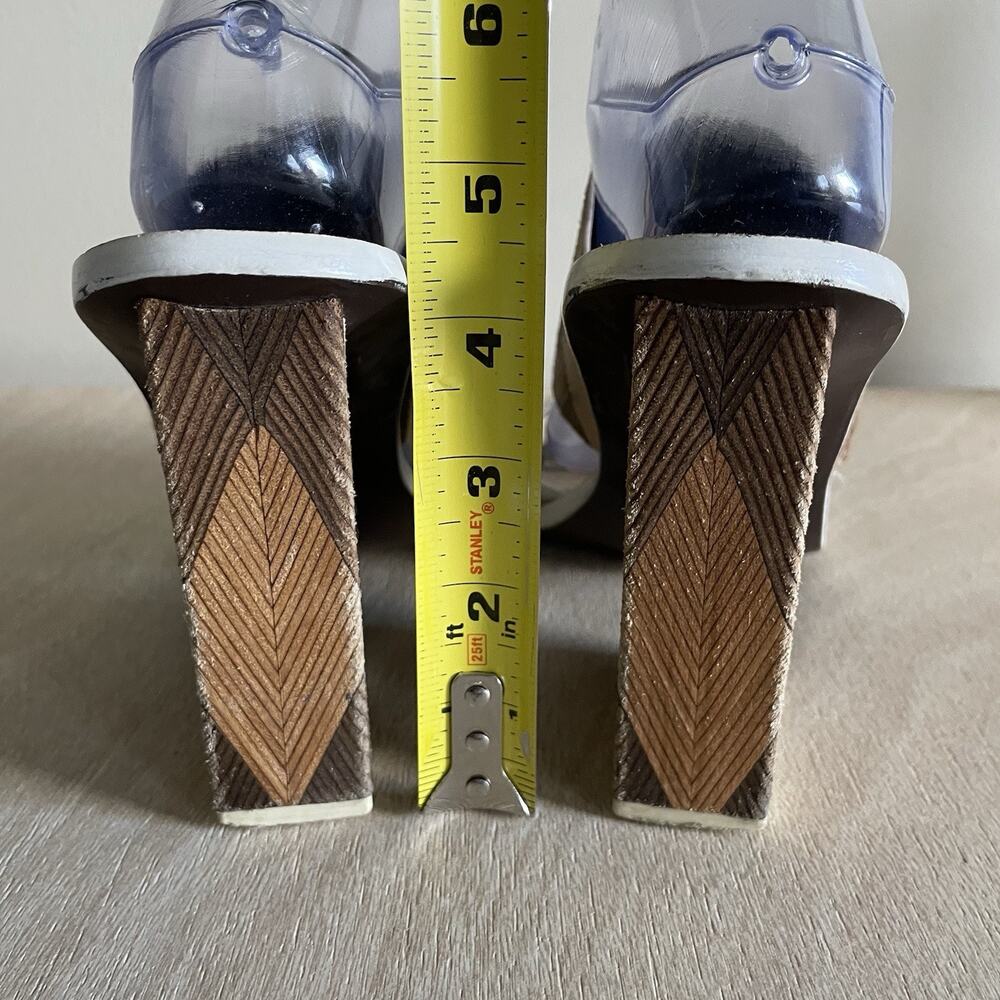 Tory Burch Kepler Geometric Heel Sandals - Picture 16 of 16